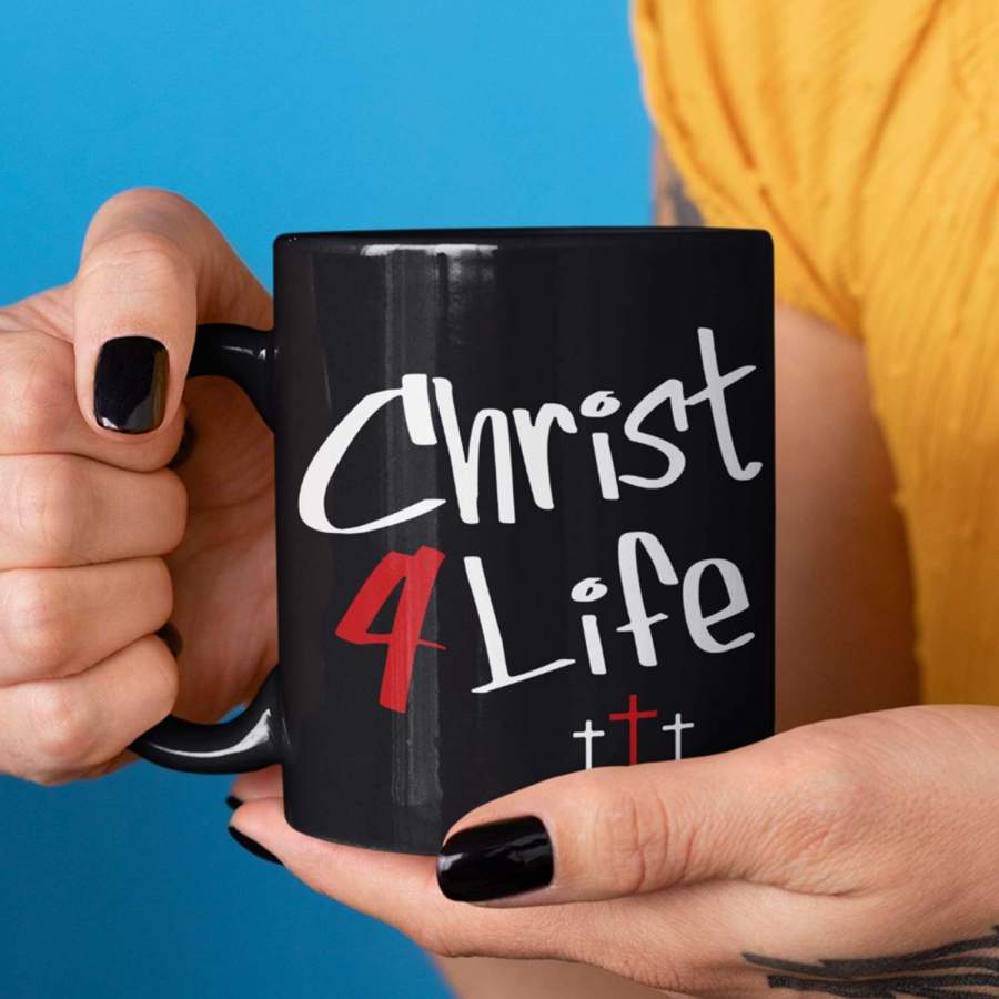 Christ for life coffee mug