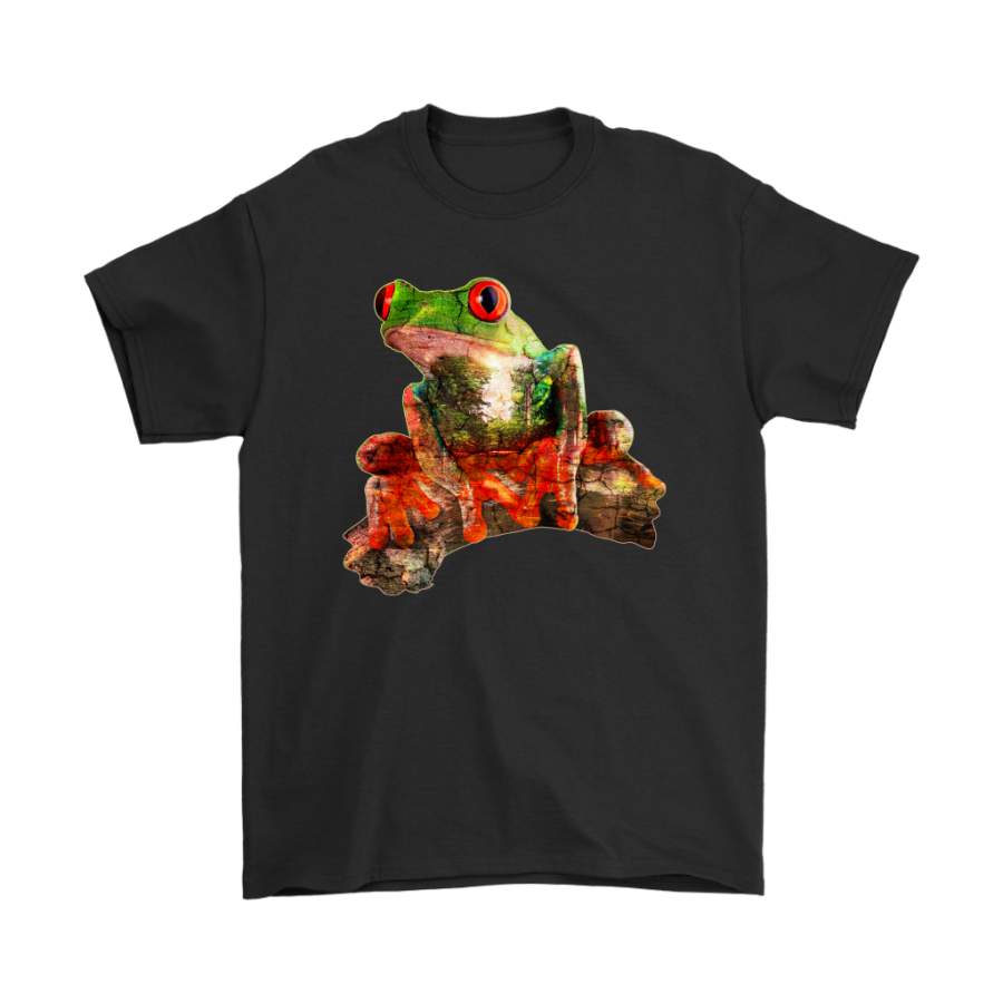 Frog T-Shirt – Animal Face T-Shirt