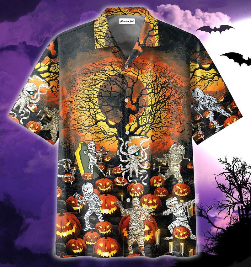 Amazing Mummies In Halloween Night Hawaii Shirt For Men Women Ha9454