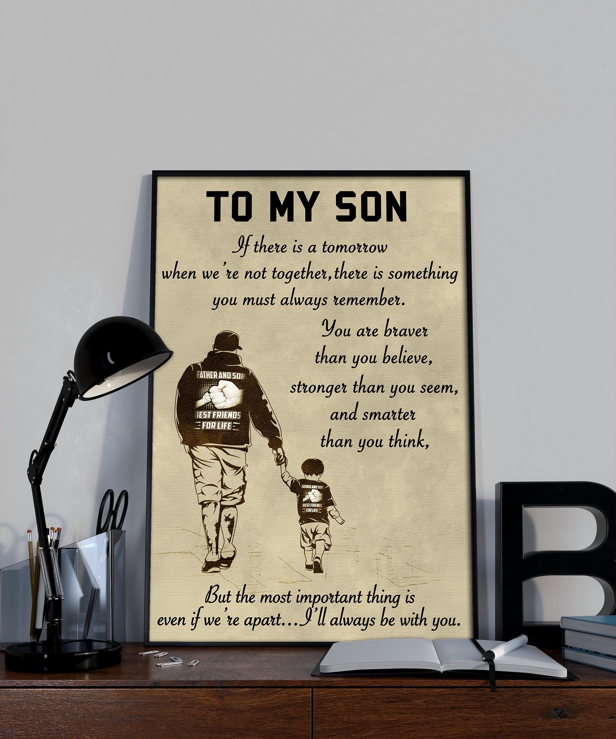Fm023 Dad To Son You Are Braver Than You Believe Stronger Than You Seem And Smarter Than