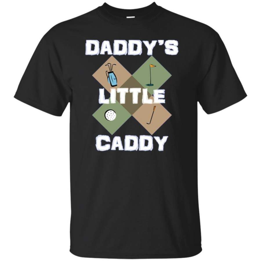 AGR Daddy’s Little Caddy Golf Club Course Ball Hole Bag Shirt