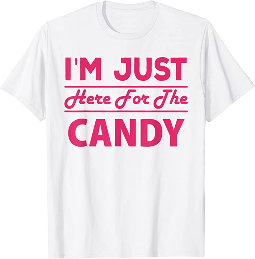 Candy Costume Thanksgiving Halloween Party Kids Women Men T-Shirt