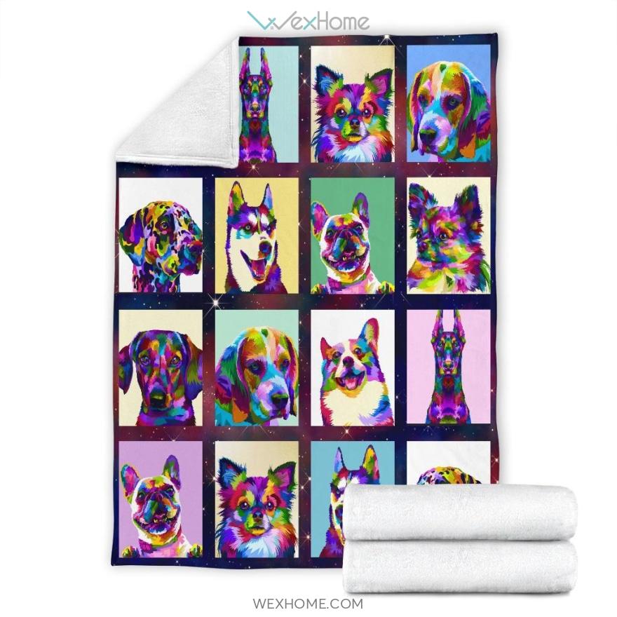 Most Popular Dog Breed Premium Blanket Dog Lovers Blanket