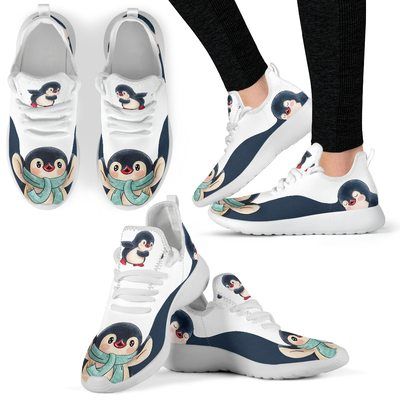 Penguin Lovely Mesh Knit Sneakers Shoes