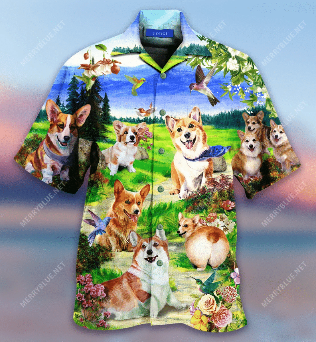 Shop From 1000 Unique Life Is Better With A Corgi Unisex Hawaii Shirt Ha105663