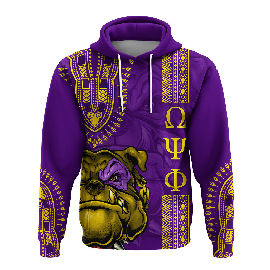 Omega Psi Phi Personalized Que Dogs Polo Hoodie Dashiki Design Lt7