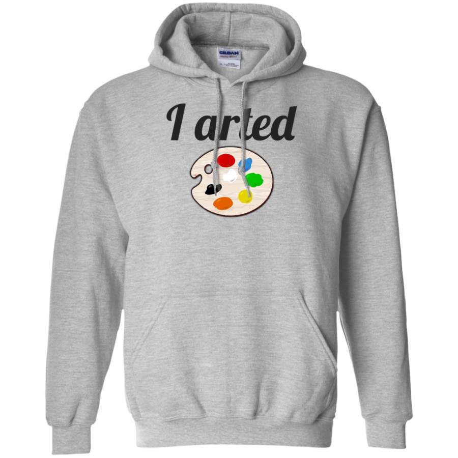 AGR I Arted Gildan Pullover Hoodie