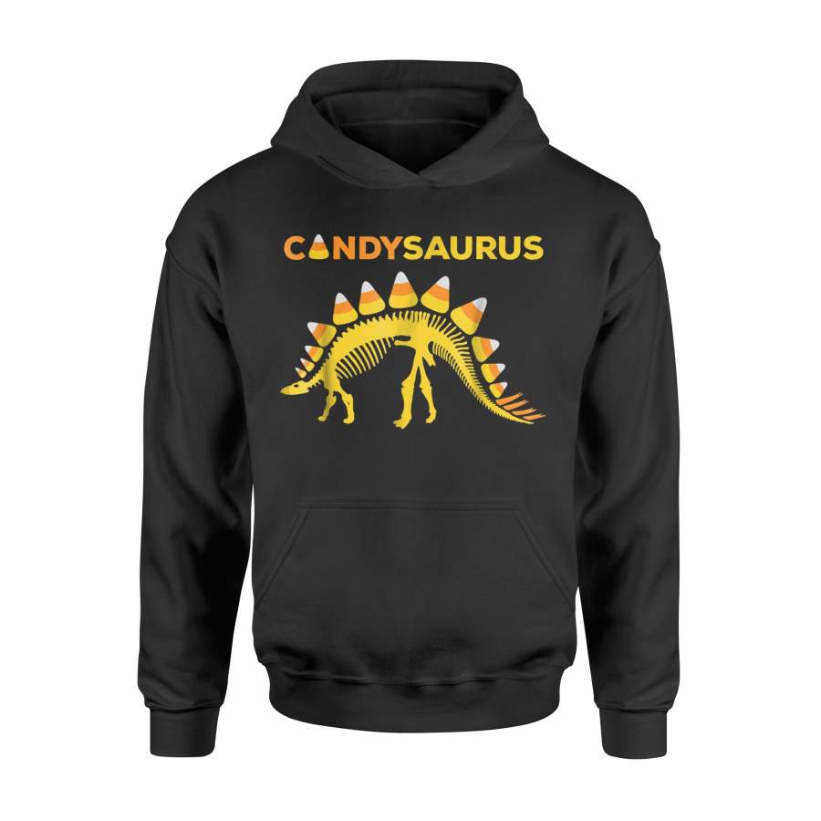 Candysaurus Funny Candy Dinosaur Costume Halloween Hoodie