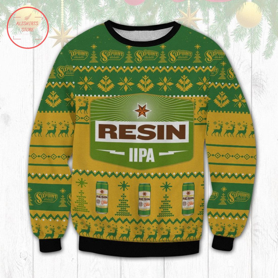 Sixpoint Resin Iipa Ugly Christmas Sweater