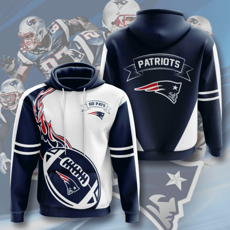 New England Patriots 3D Hoodie 07