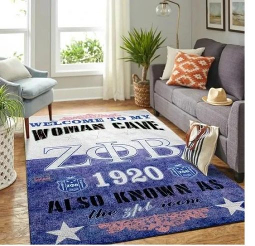 Zeta Phi Beta Since 1920 Sorority Welcome To Zpb Room Rug