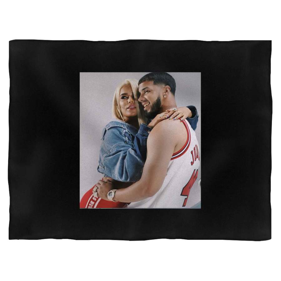 Anuel Aa X Karol G X Cupables Blanket