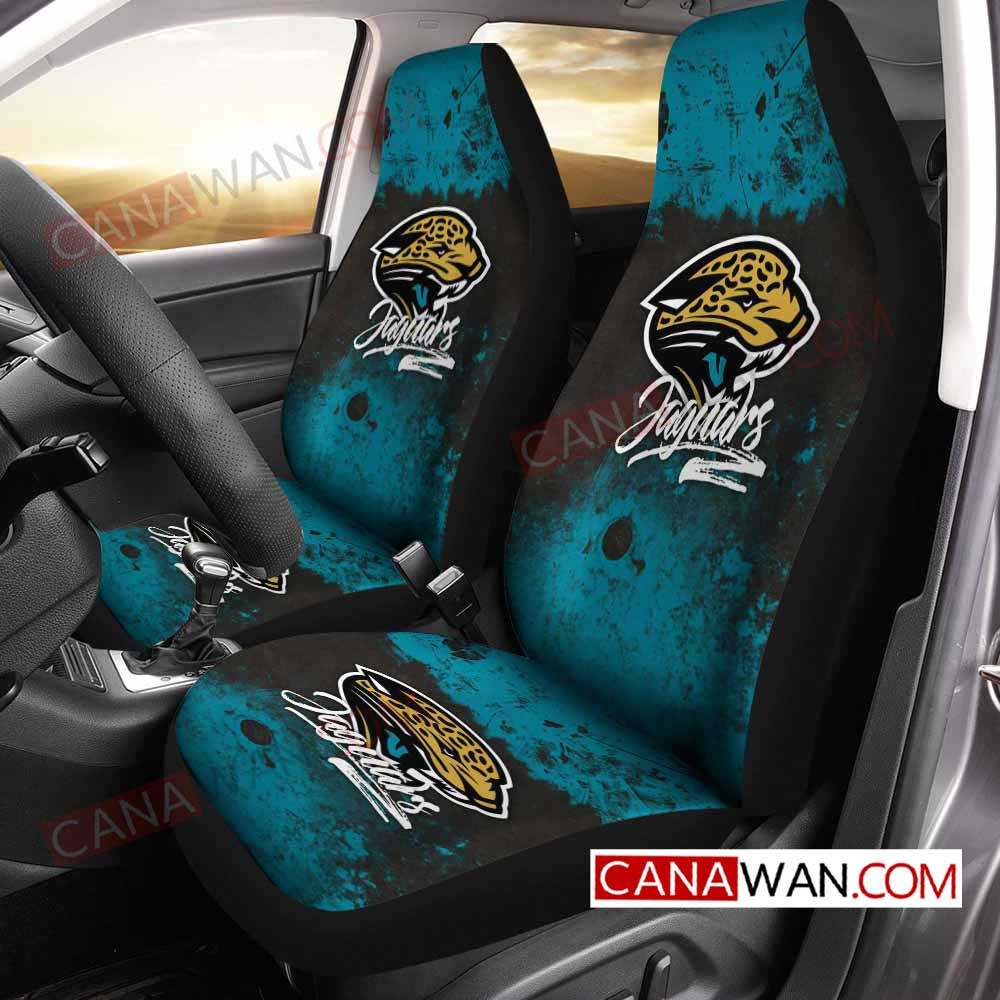 Jacksonville Jaguars Style87 3D Customized Personalized Car Seat Cover