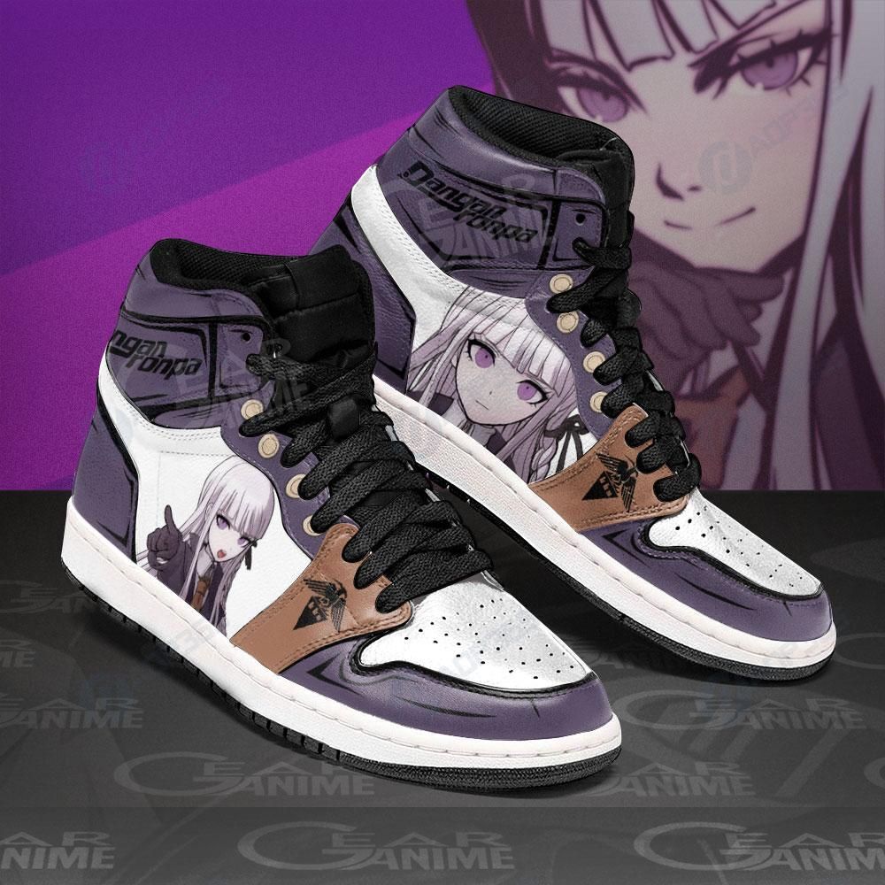 Kyoko Kirigiri Sneakers Danganronpa Custom Anime Shoes Air Jordan 13 Shoes Hajd2403352