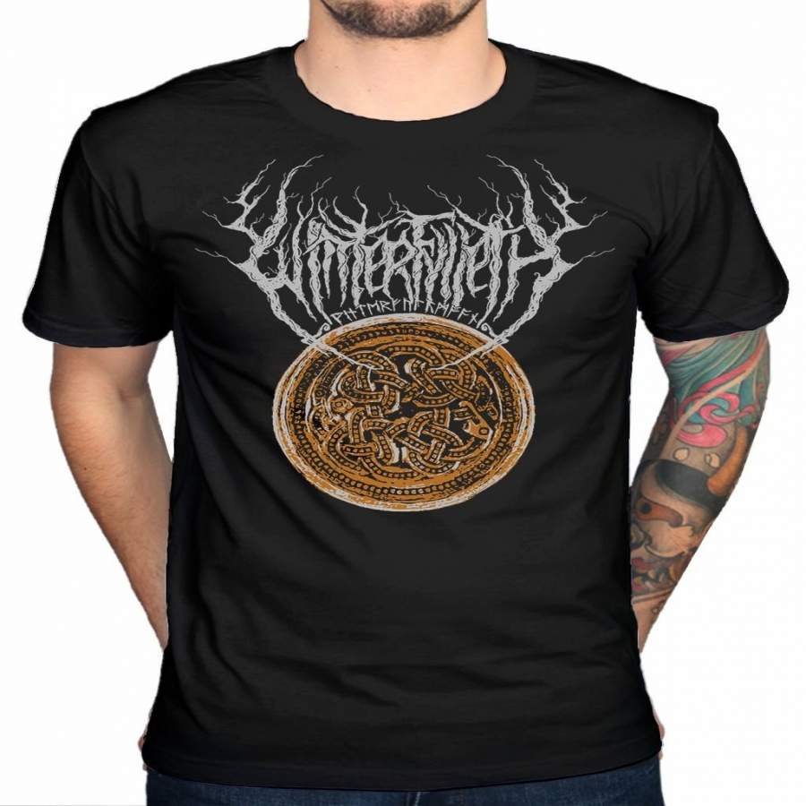 Fashion Man Winter Ylleth Belt Buckle T-Shirt English Black Metal Band Tour Merch Printed T Shirts Short Sleeve Funny Tee