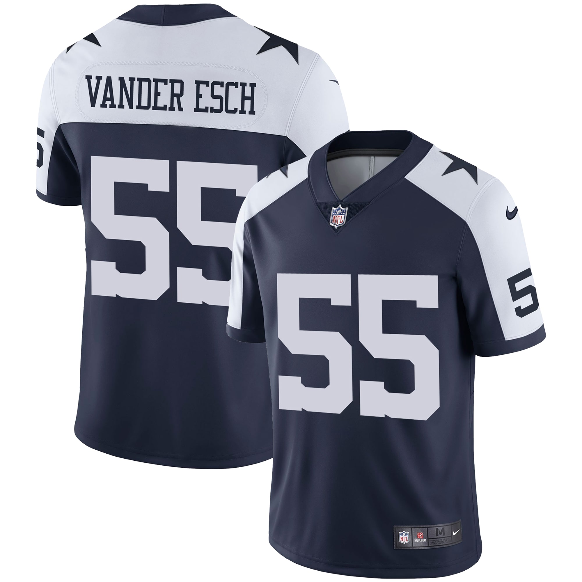 Leighton Vander Esch Dallas Cowboys Alternate Vapor Limited Jersey – Navy 2