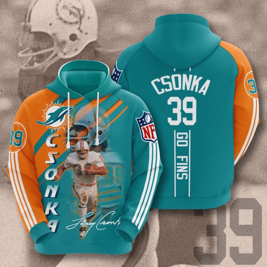 Miami Dolphins No1134 Custom Hoodie 3D