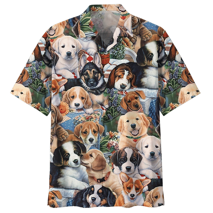 Golden Retriever Hawaii Shirt Ha27071