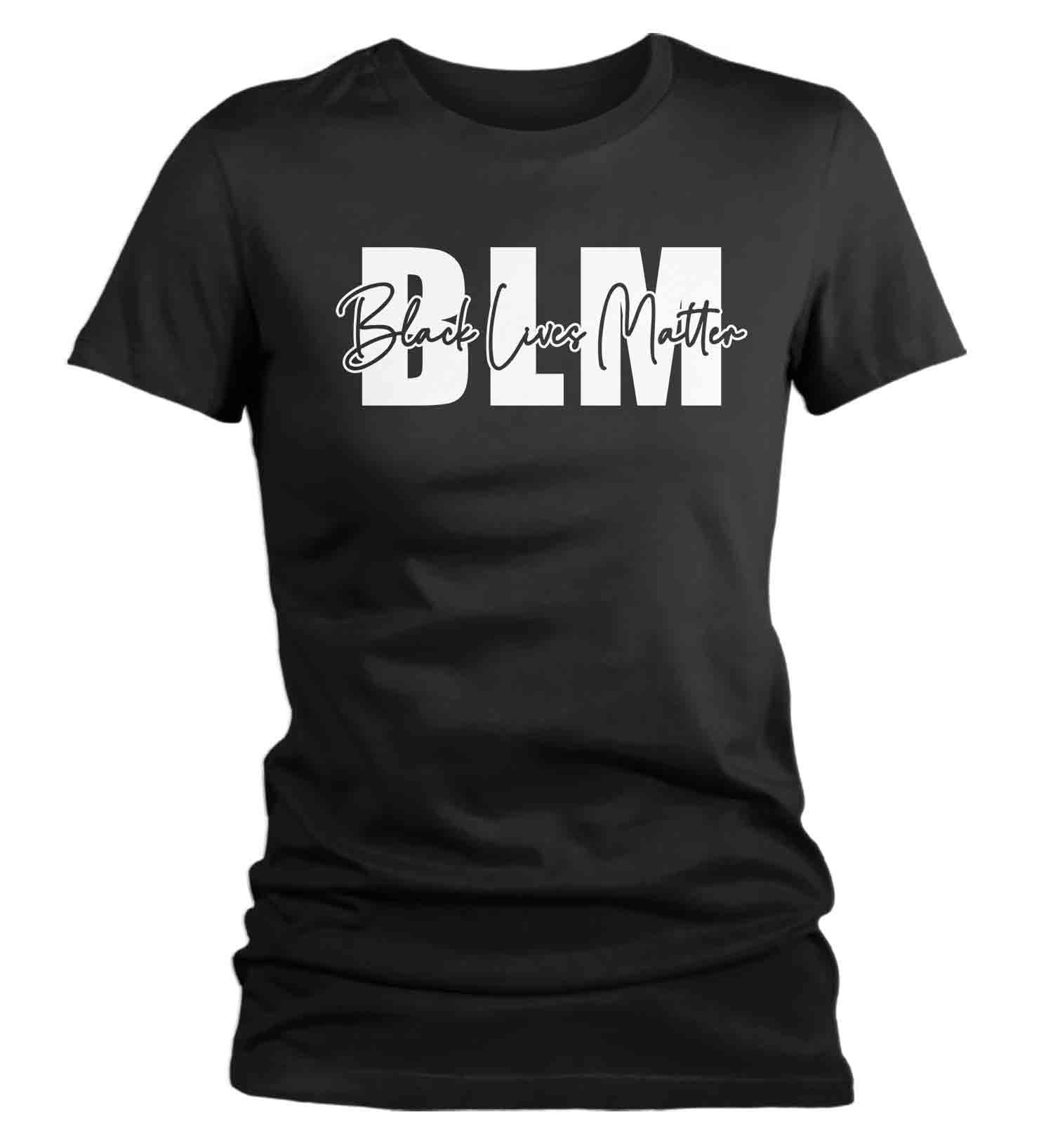 Women’S Blm Shirt Black Lives Matter T Shirt Awareness Shirt Human Rights Blm Tshirt Equality Equal Rights Ladies V-Neck