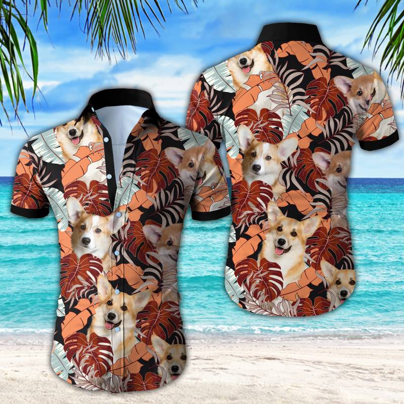 Wozoro Corgi Hawaiian Shirt 3