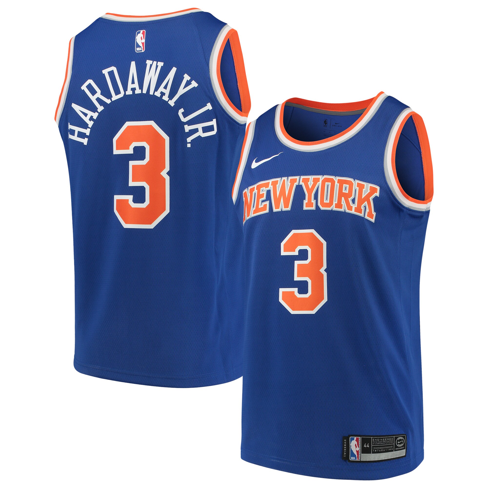 Tim Hardaway Jr. New York Knicks Youth Swingman Jersey – Icon Edition – Blue