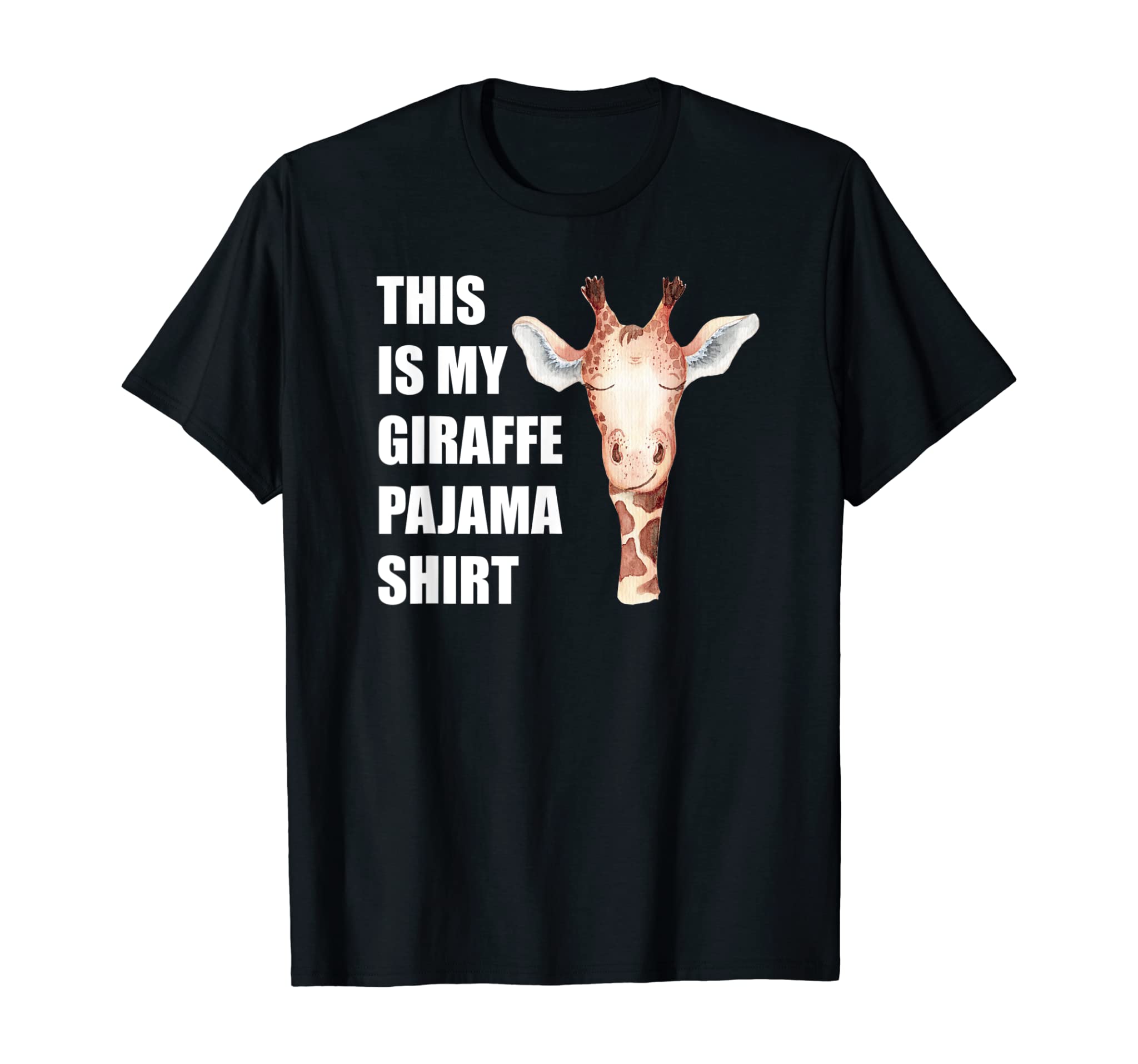 This is My Giraffe Pajama Shirt Funny Bedtime Gift