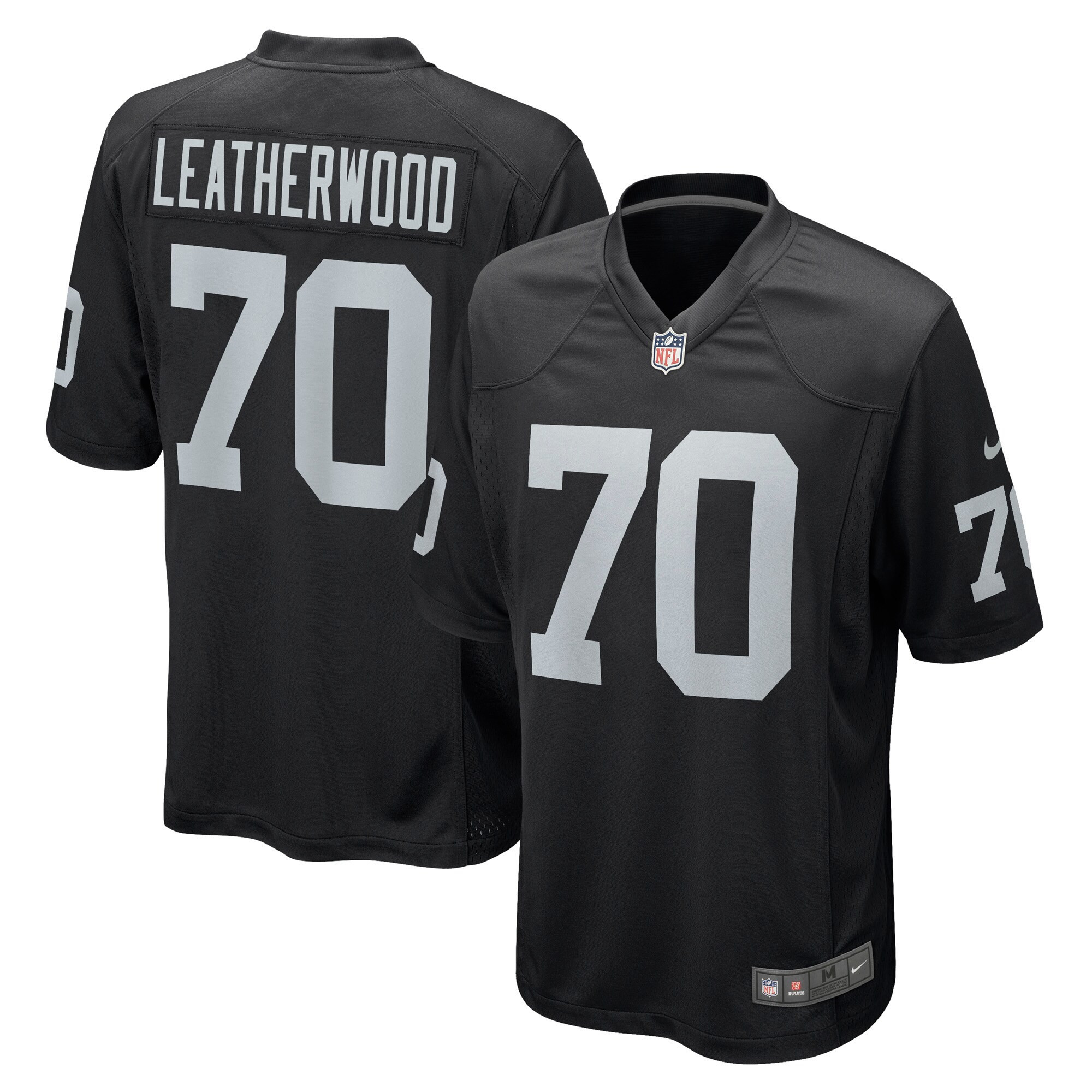 Alex Leatherwood Las Vegas Raiders Game Jersey – Black NFL