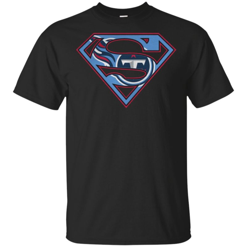 Tennessee Titans Superman Logo T-Shirt