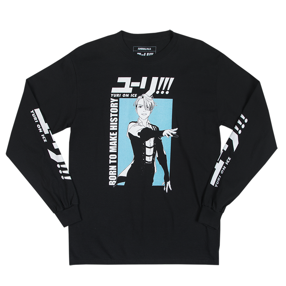 Yuri on Ice Victor Longsleeve in Black