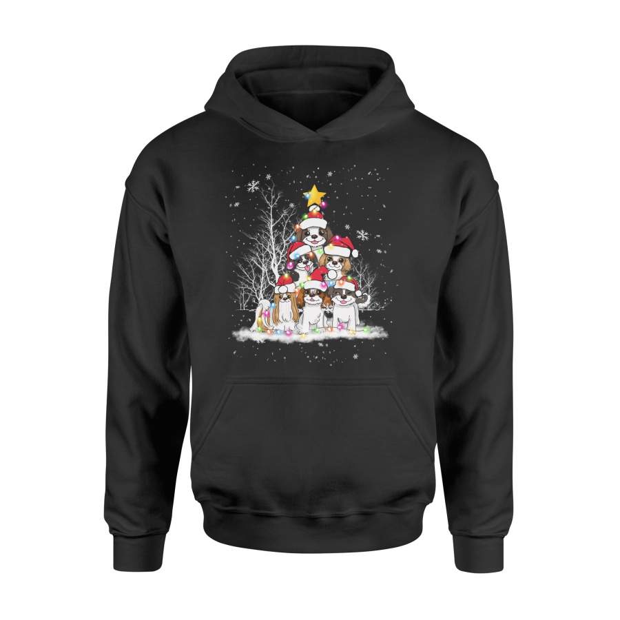 Shih Tzu cute Christmas tree Long Sleeve T-Shirt – Standard Hoodie