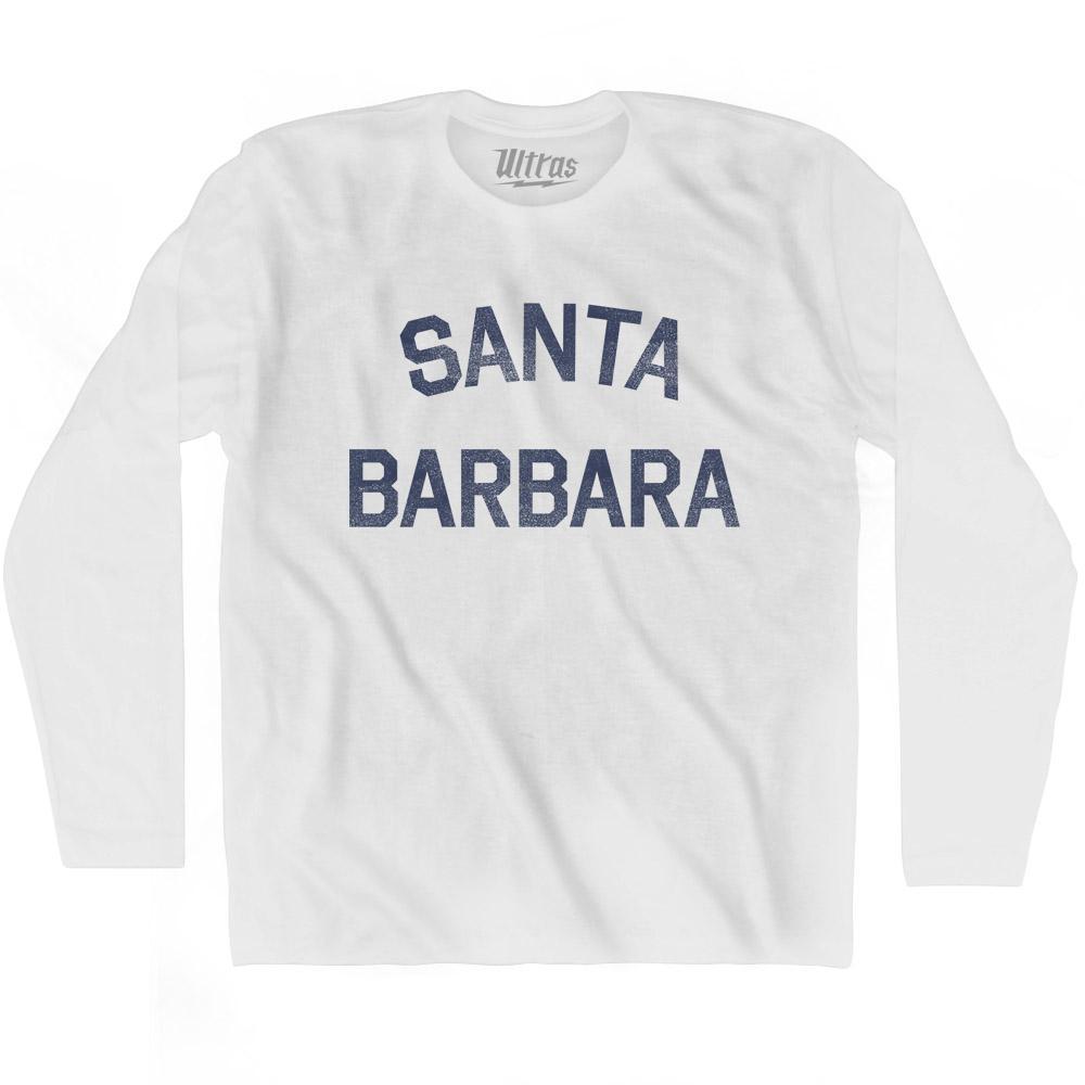 California Santa Barbara Adult Cotton Long Sleeve Vintage T-shirt