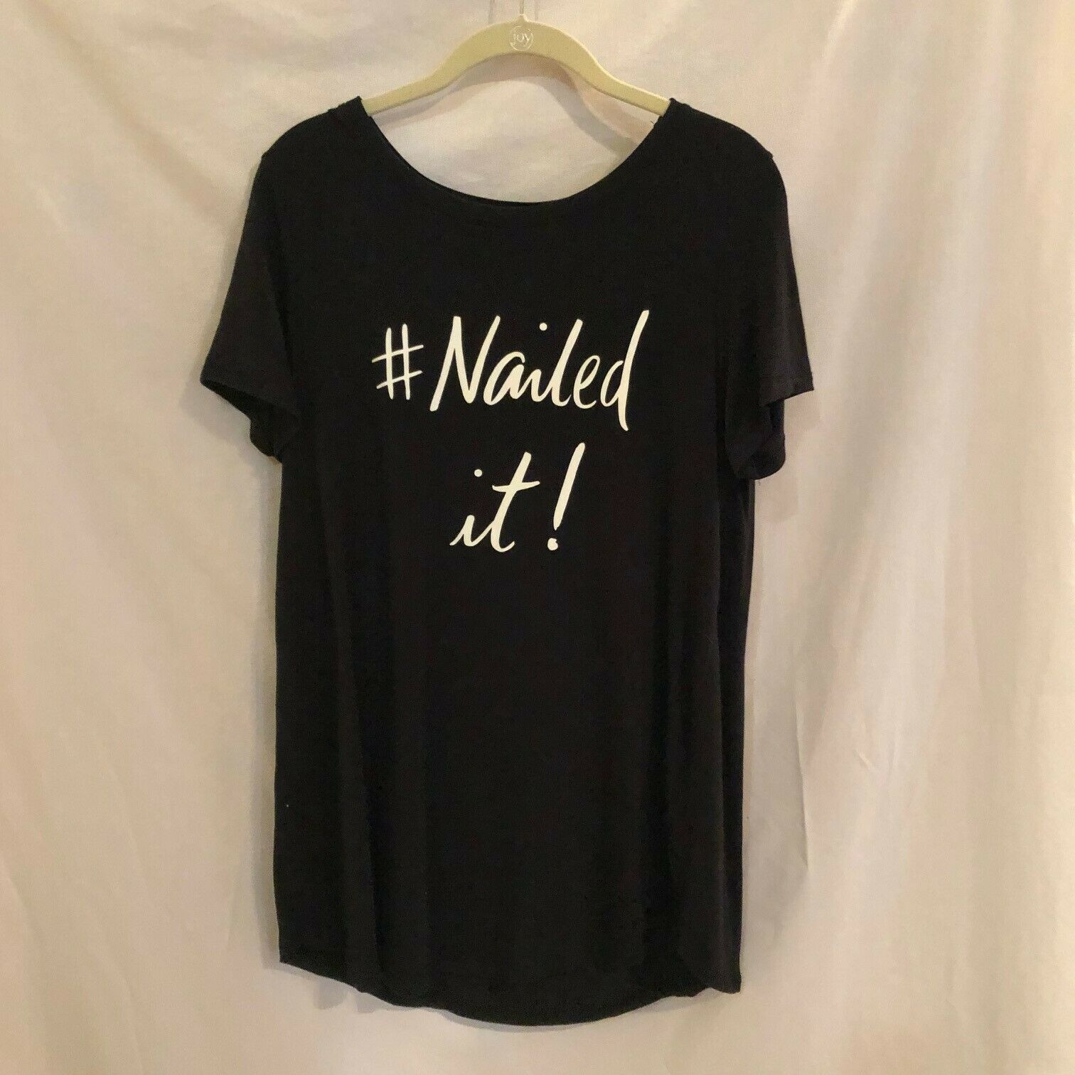 Nailed It Aerie Just Add Leggings T Black Stretch Long 18 98 Shirt