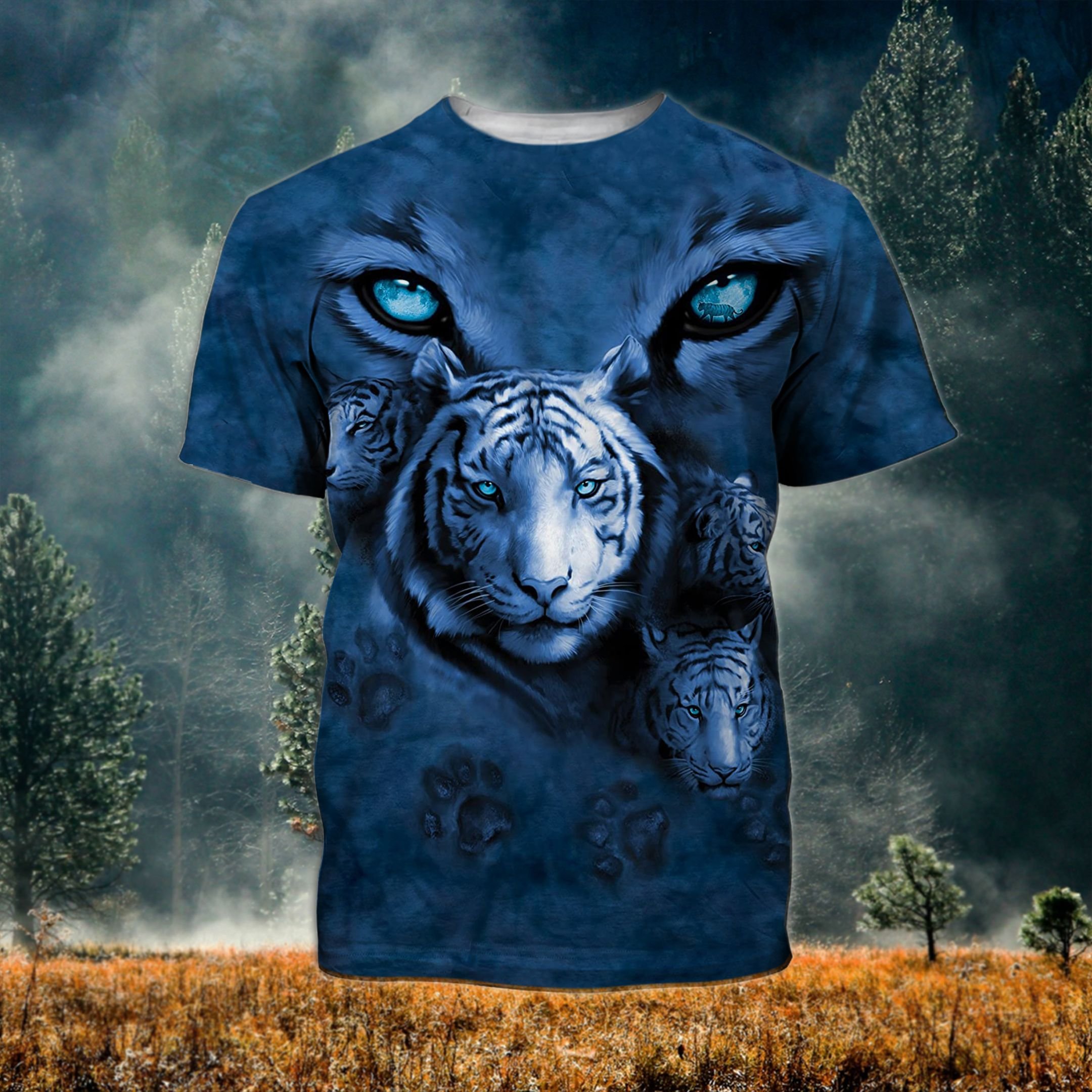 Tiger Ver02 Tthj090721Lttlj Unisex 3D T-Shirt All Over Print