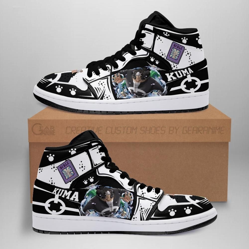 Bartholomew Kuma Sneakers Custom Anime One Piece Shoes Unisex Men Women