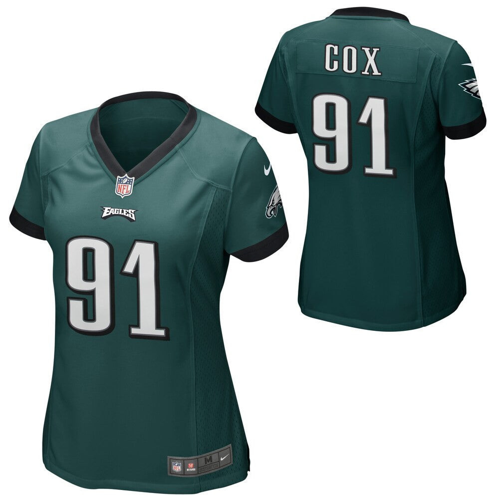 Women’S Philadelphia Eagles Fletcher Cox Nike Midnight Green Game Player Jersey