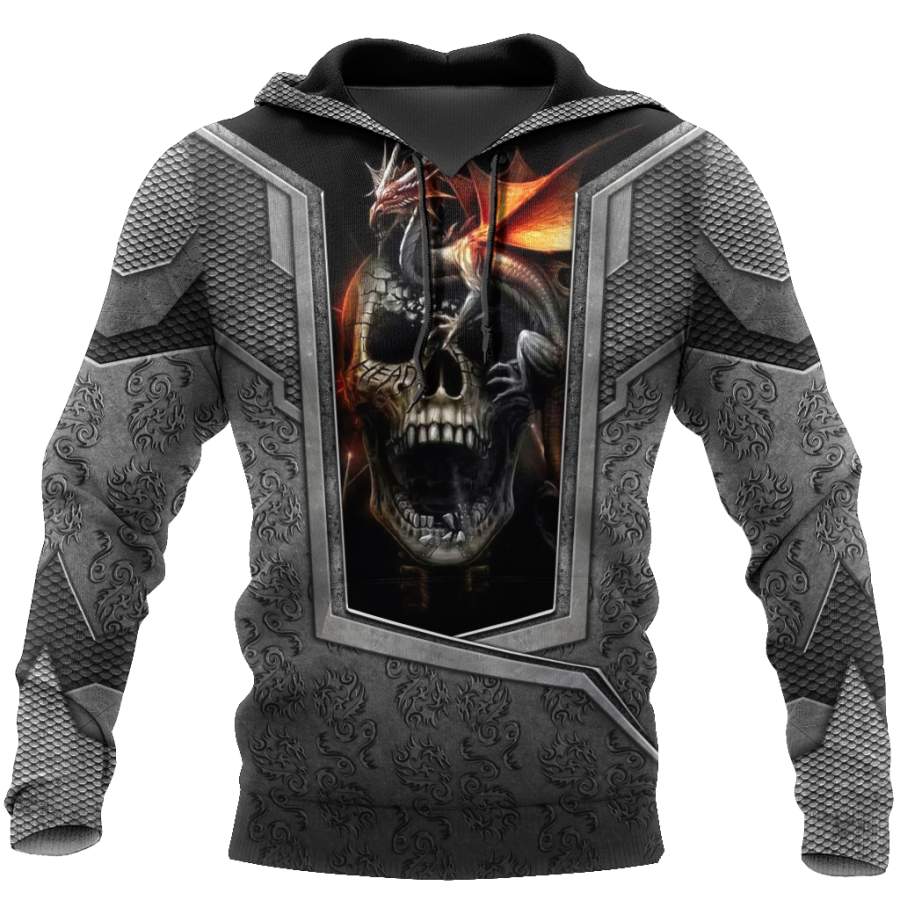 3D Tattoo and Dungeon Dragon Hoodie HAC020112