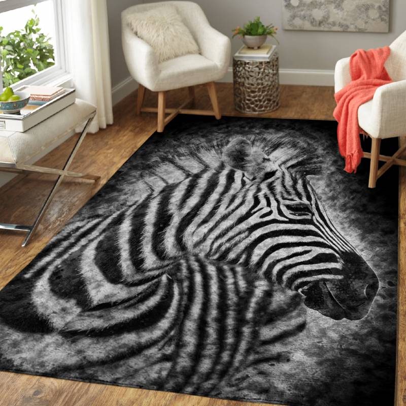 Zebra 2 – Animals Area Rug Carpet