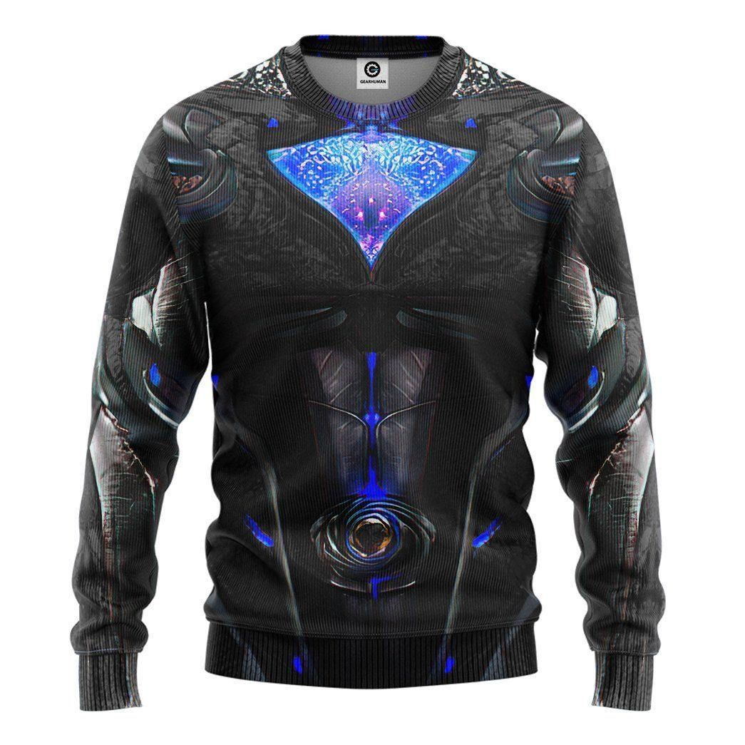 Premium 3D Black Power Ranger 2017 Custom Sweatshirt Apparel