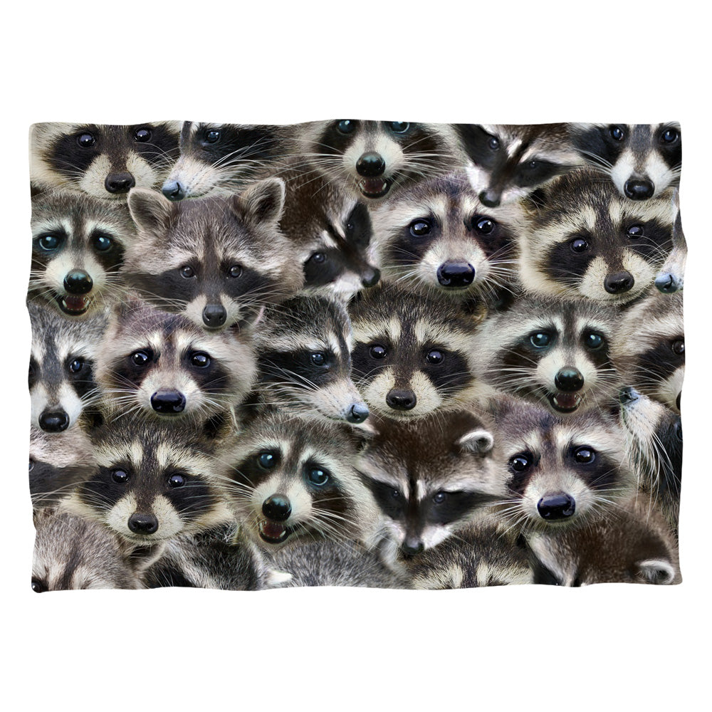 Racoons Animal Pillow Case