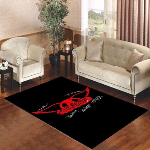 Aerosmith Art Living Room Carpet Rugs