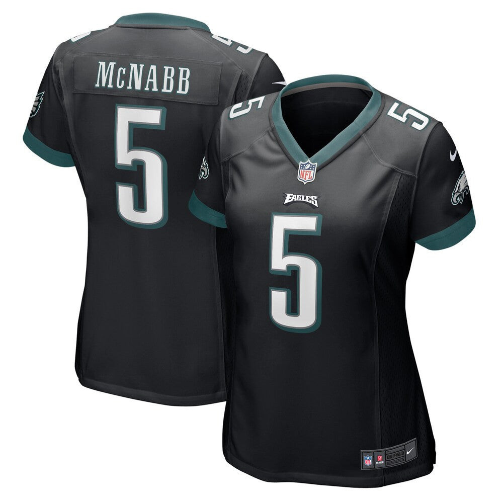 Women’S Philadelphia Eagles Donovan Mcnabb Nike Black Retired Player Jersey