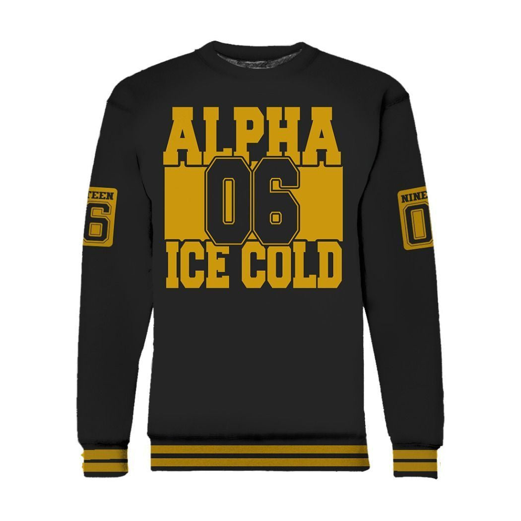 Fraternity Sweatshirt – Diamond Alpha Phi Alpha Ice Cold 06 Sweatshirt