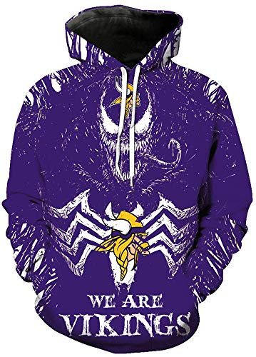 Minnesota Vikings 04 15 Unisex 3D Hoodie Gift For Fans