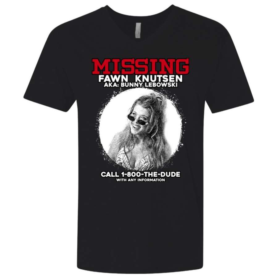 Bunny Missing Person Premium V-Neck