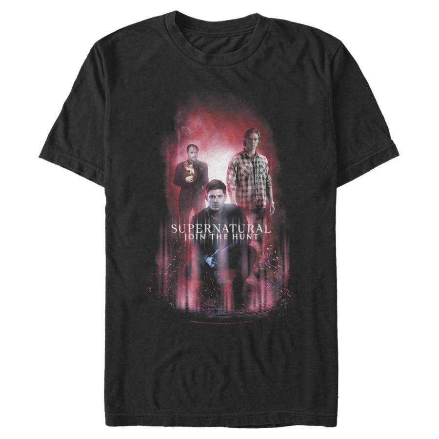 Supernatural Men’s Crowley Fire  T Shirt