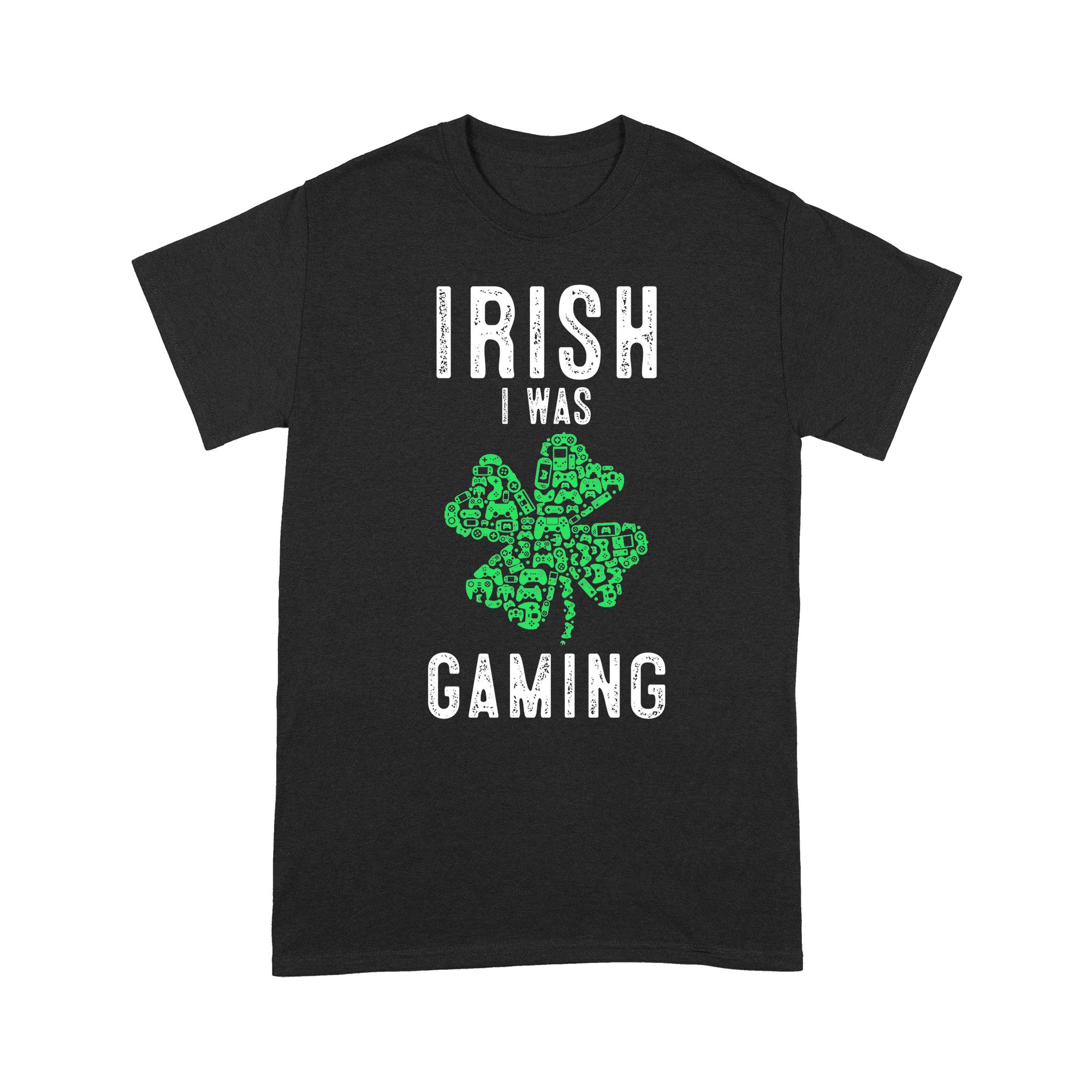 Video Gamer Saint Patricks Day Gaming Lucky Gamer For Boys Long Sleeve T-Shirt – Standard T-shirt