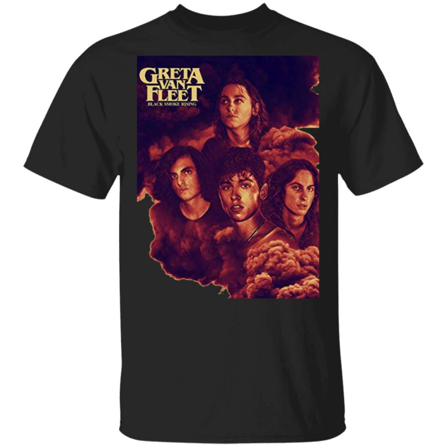 Greta Van Fleet Black Smoke Rising T-Shirt