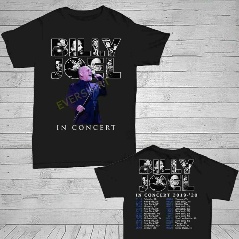 Promo Billy Joel T Shirt In Concert Tour 2020 T-Shirt