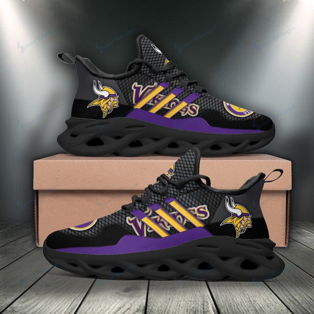 Minnesota Vikings Yezy Running Sneakers Bb700