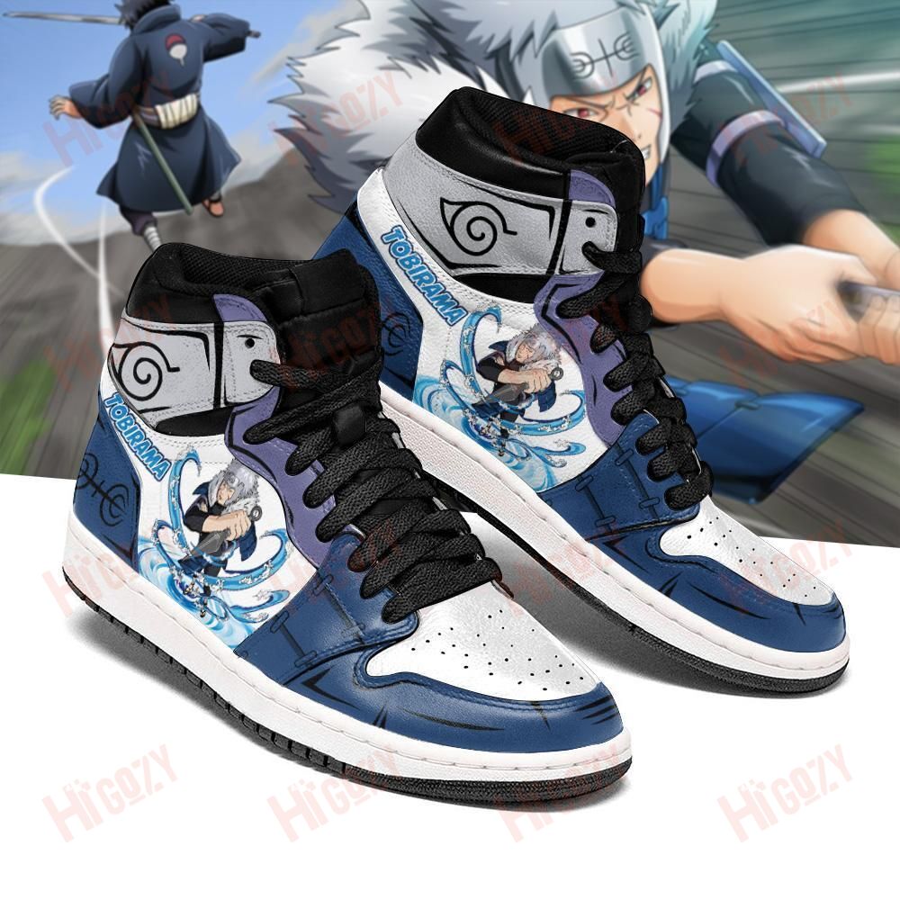 Tobirama Senju Sneakers Water Skill Naruto Anime Sneakers